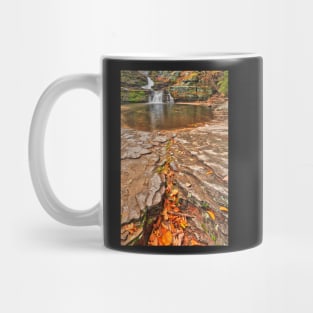 Autumn Crater Waterfall Mug